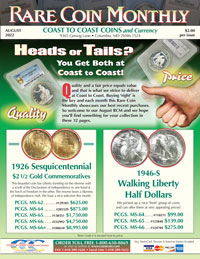 Coast to Coast Coins Catalog