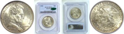 1918. PCGS. MS-65. Lincoln.