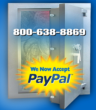 Step into our vault and browse our coin and currency collection. We accept Paypal.