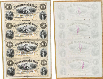 1850's. $10. CU. PA.