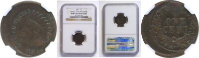 1891. NGC. F-15. Cent. Off-Center.